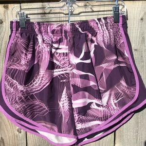 Nike dri-fit lined running shorts